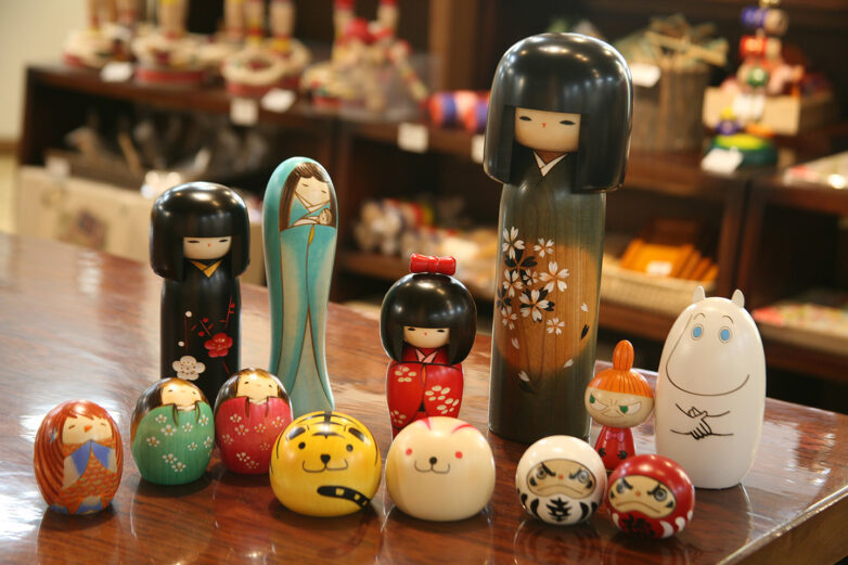 Búp bê Kokeshi – Linh hồn Nhật Bản trong hình dáng tối giản